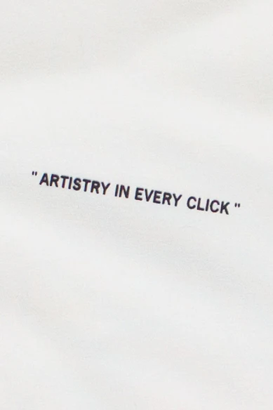 Artistry In Every Click Graphic T-Shirt - Image 7