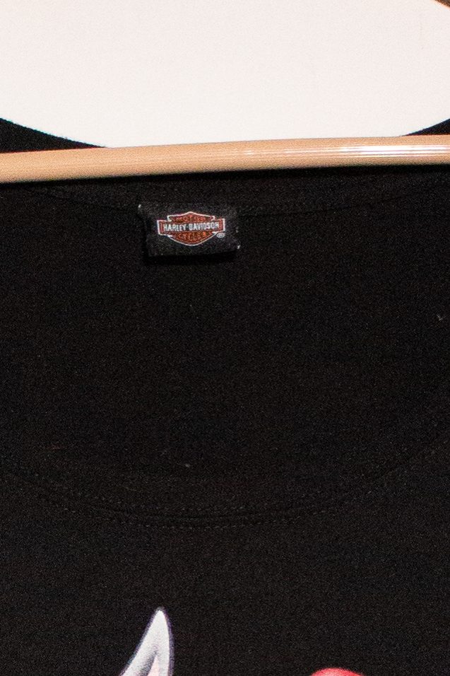 Bugs & Lola Christmas Harley Davidson T-Shirt (2010s) - Image 3