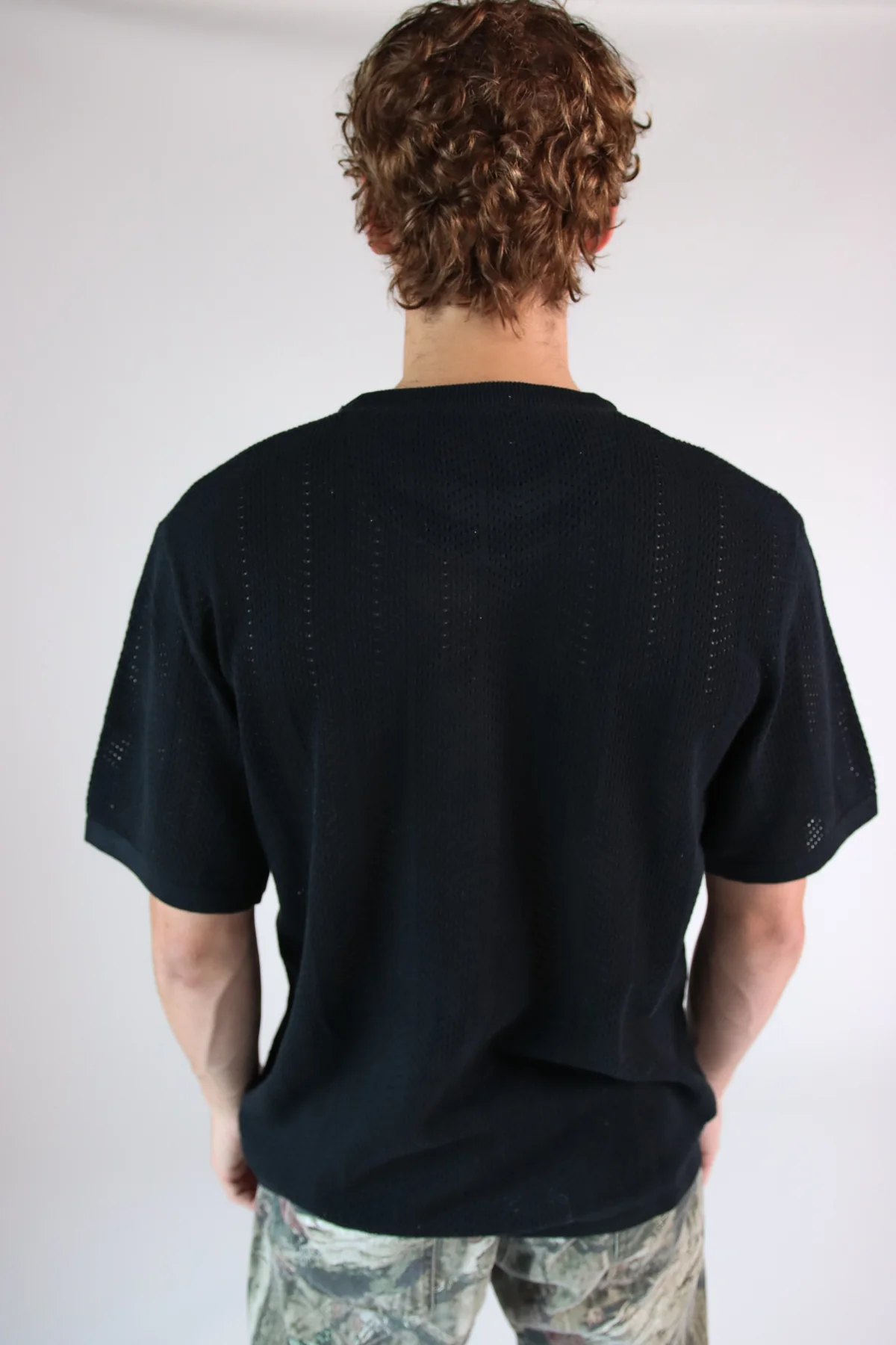 Chevron Open Weave Tee - Image 11