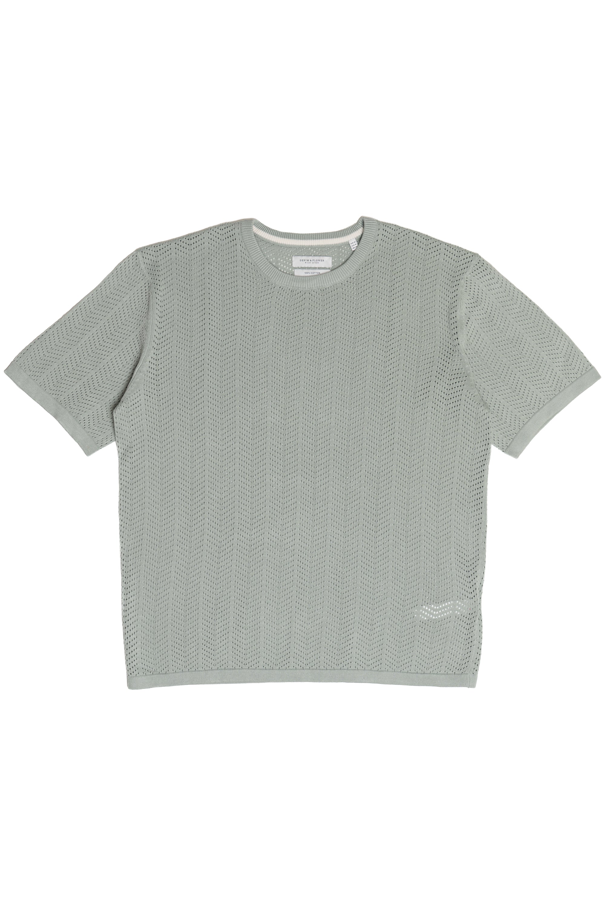 Chevron Open Weave Tee - Image 17