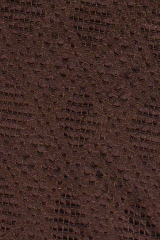 Diamond Pointelle Beaded Halter Mini Dress - Image 11