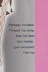 Glamour Cowgirl Costume - Image 6