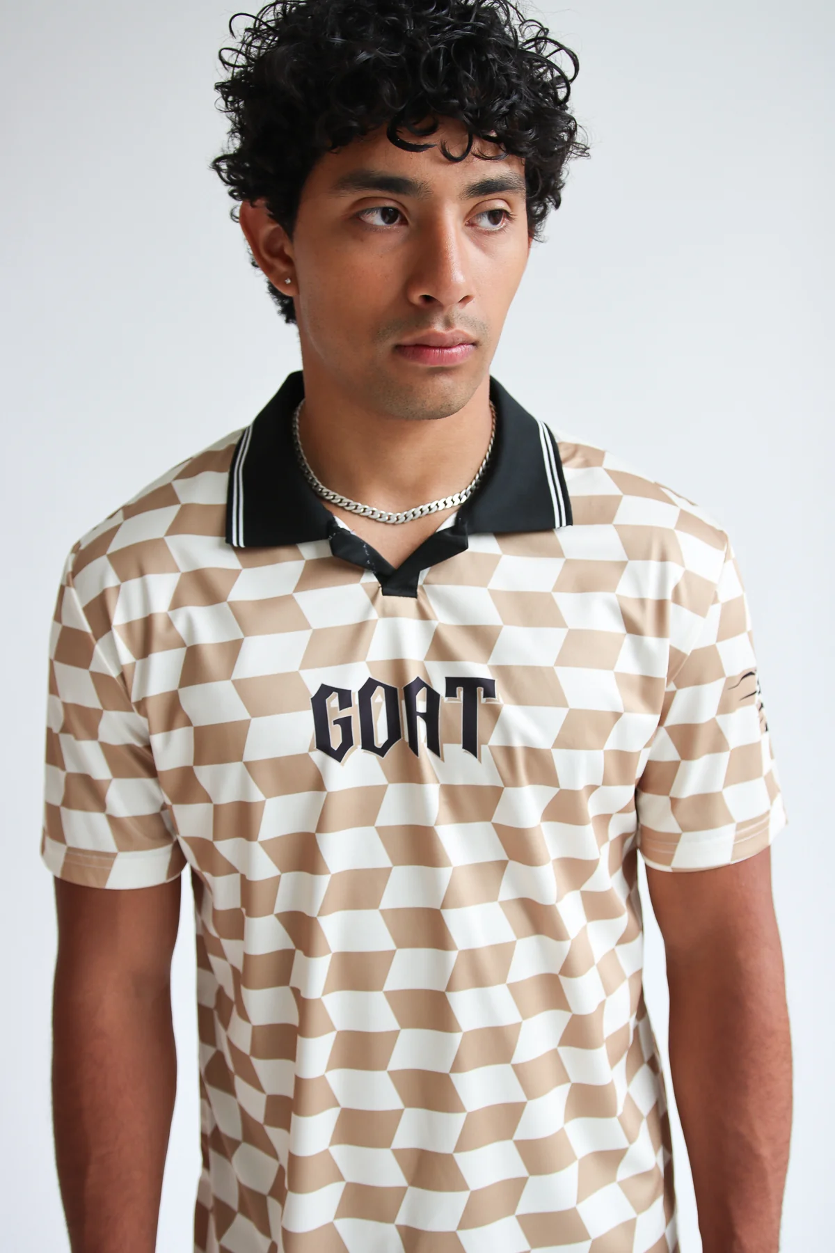 GOAT Checkered Soccer Jersey - Image 4