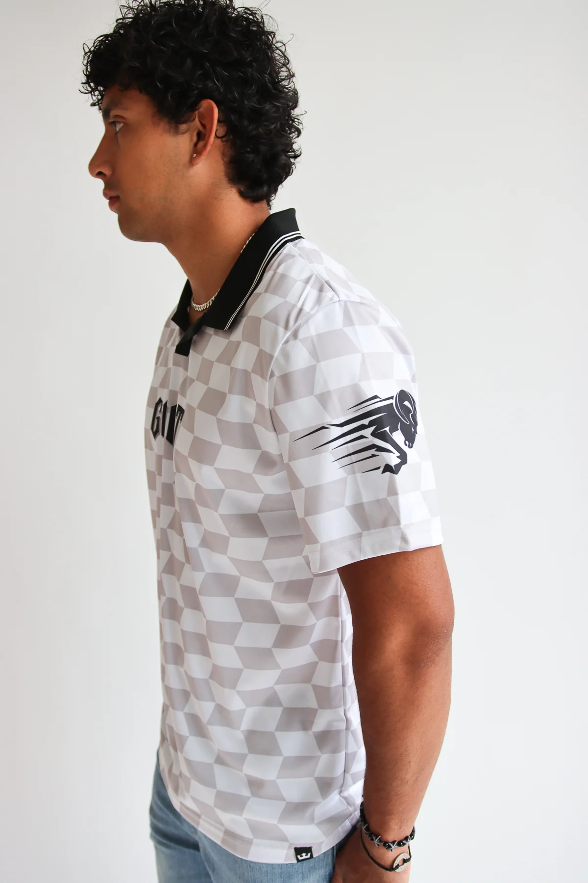 GOAT Checkered Soccer Jersey - Image 6