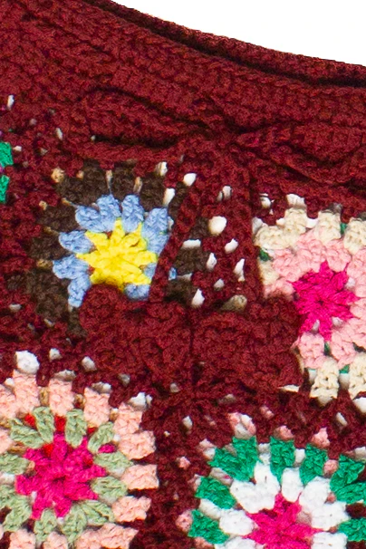 Granny Square Crochet Shorts - Image 8