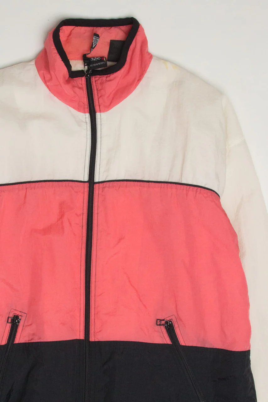 JCPenney Color Blocked 90s Jacket 19696 - Image 3