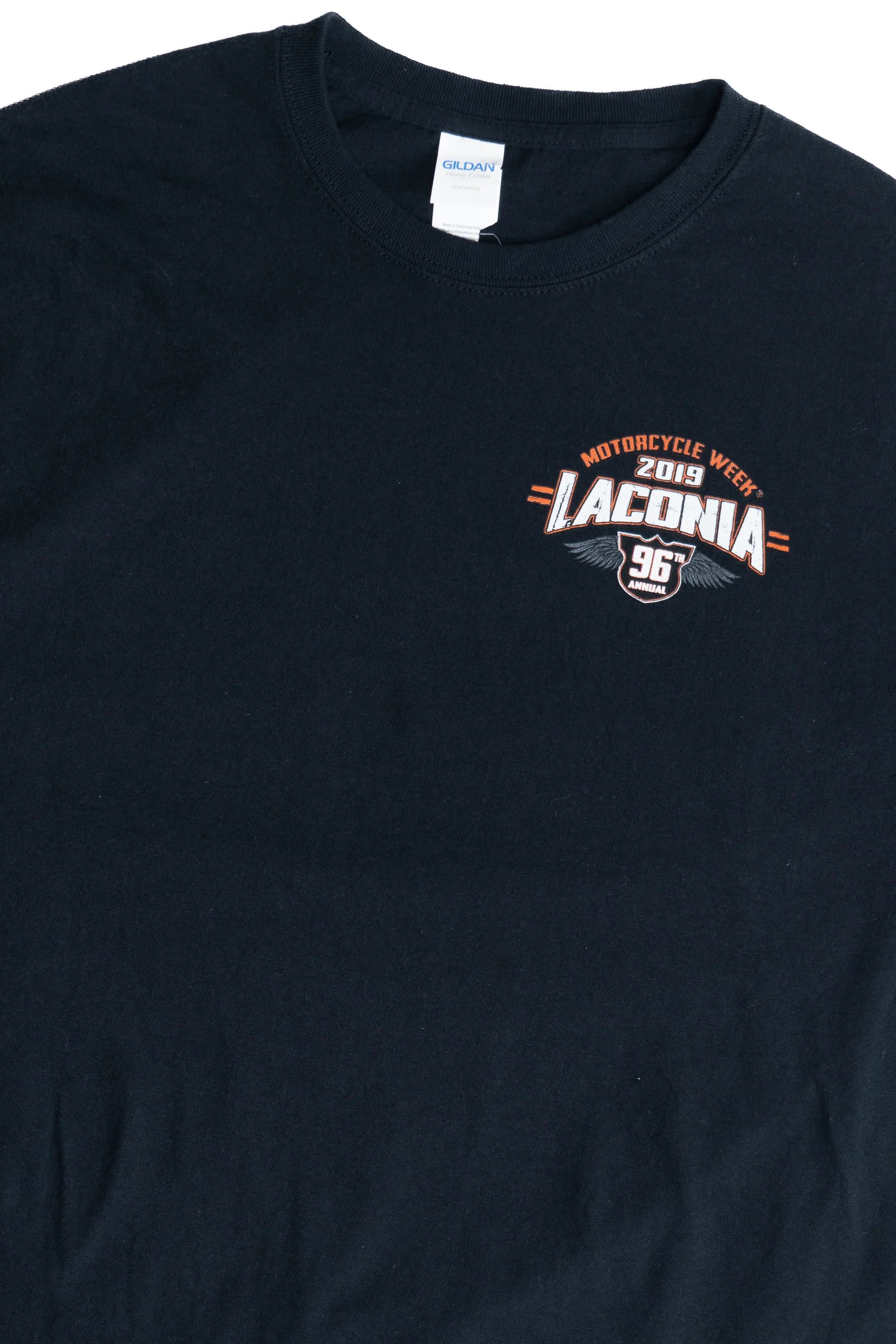 Laconia Motorcycle Week 2019 T-Shirt - Image 3