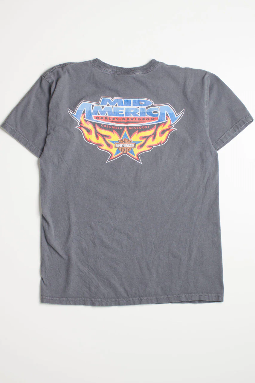 Mid America Harley Davidson T-Shirt - Image 3