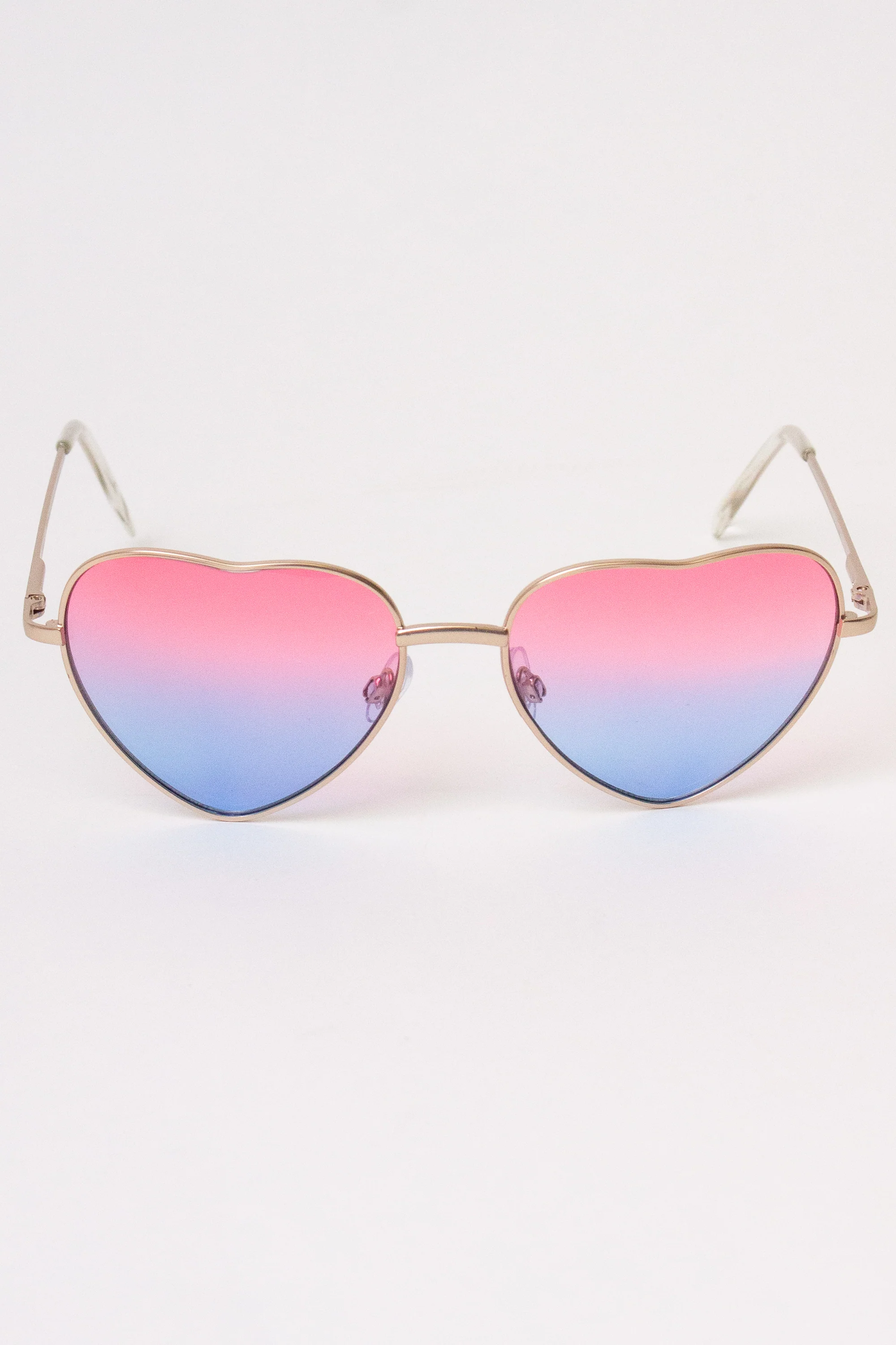 Ombre Heart Sunglasses - Image 6
