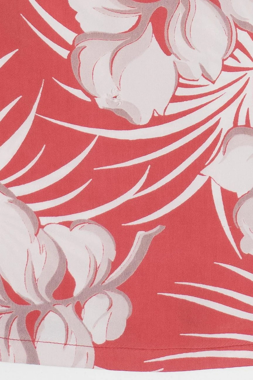 Rare Vintage Hawaiian Shirt With Loop Collar Lucky Boy Sportswear 40/50s - Image 12