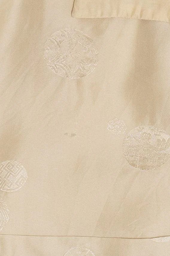 Rare Vintage Hawaiian Shirt With Loop Collar Wah Hing Pure Silk 40/50s - Image 6