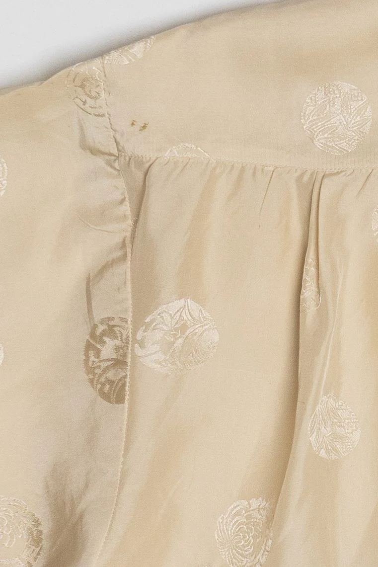 Rare Vintage Hawaiian Shirt With Loop Collar Wah Hing Pure Silk 40/50s - Image 9