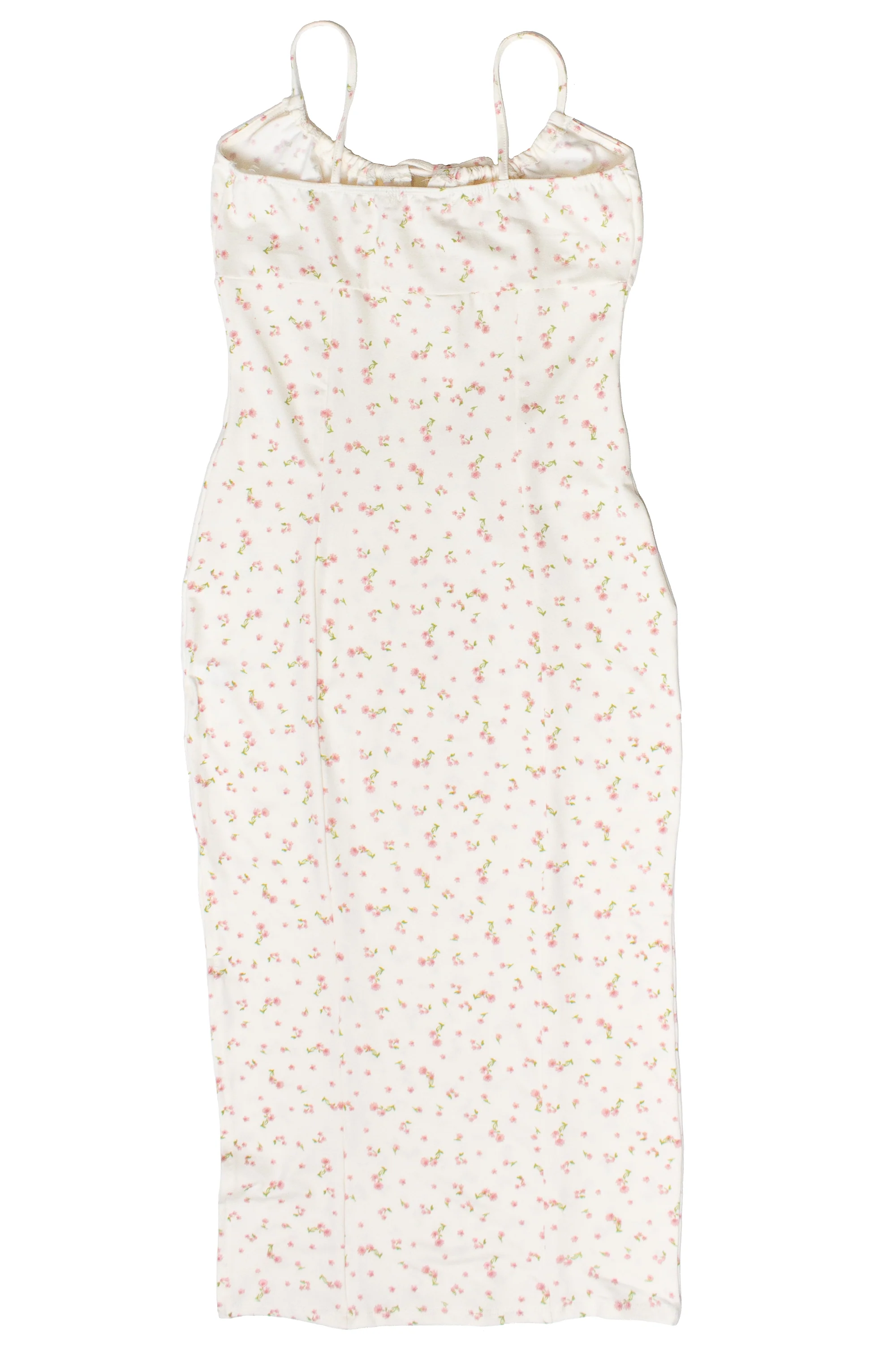 Sleeveless Floral Milkmaid Midi Dress - Image 7