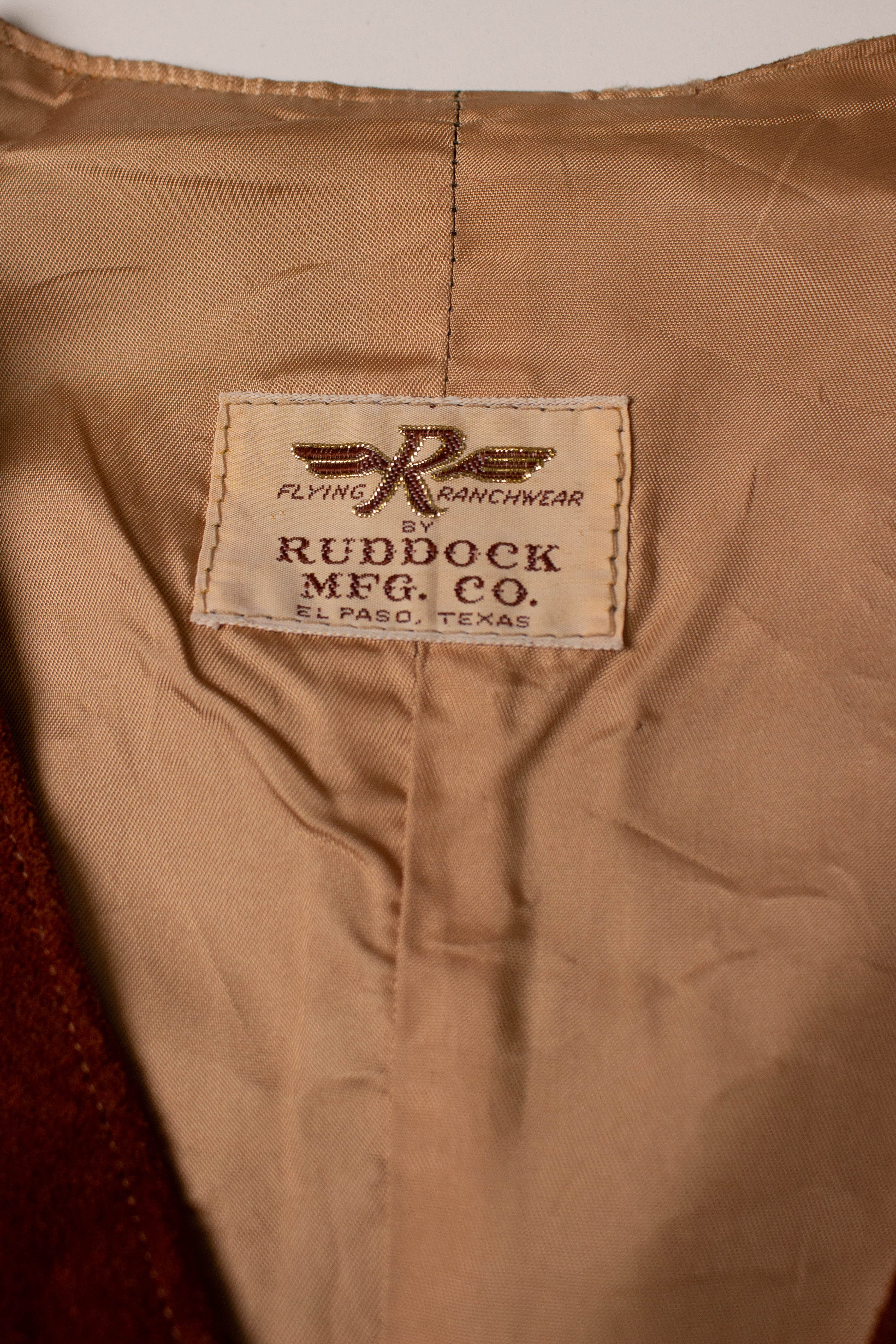 Vintage Brown Ruddock Suede Vest (1970s) - Image 3