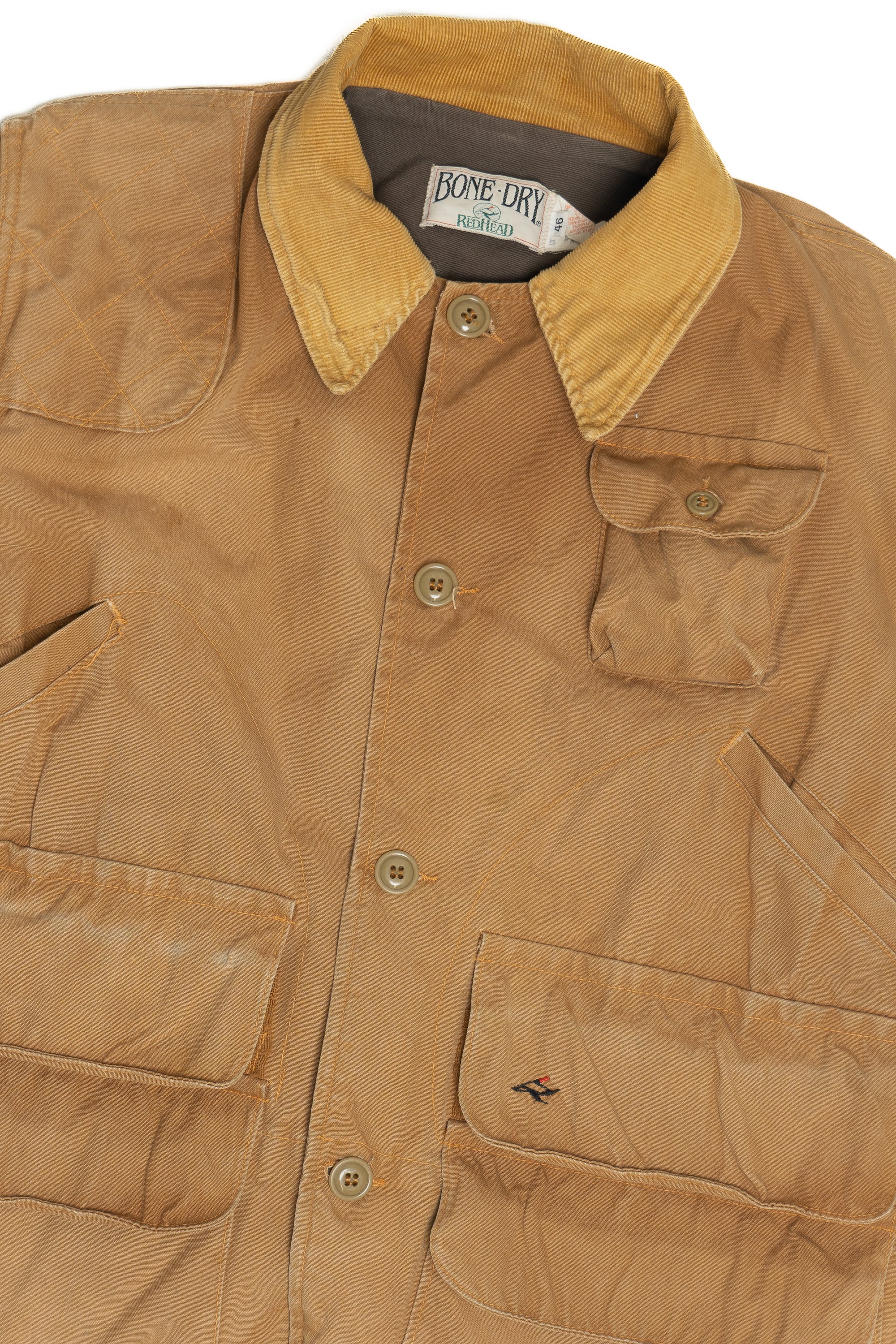 Vintage Red Head Bone Dry Game Pouch Field Jacket - Image 3