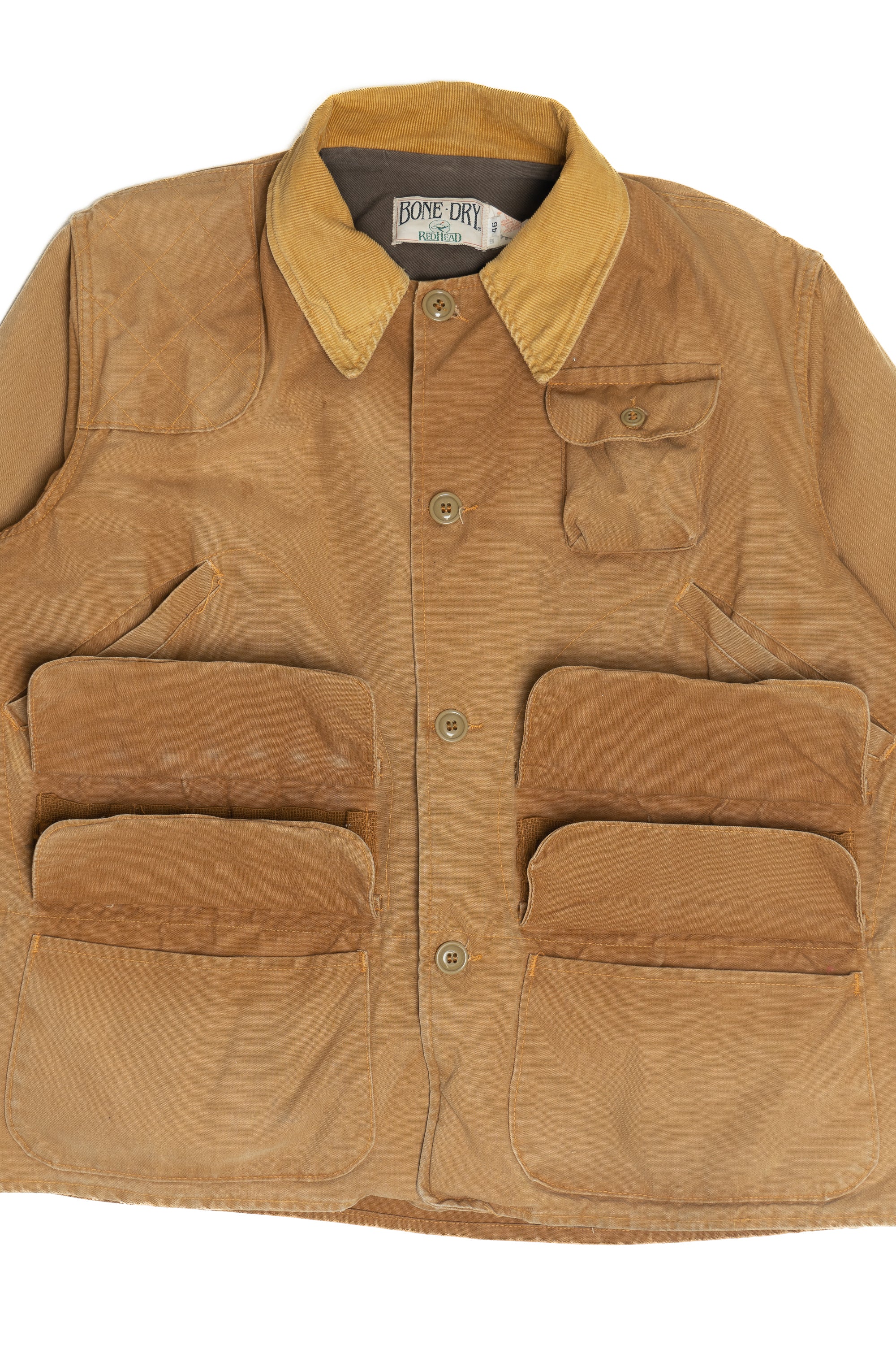 Vintage Red Head Bone Dry Game Pouch Field Jacket - Image 5