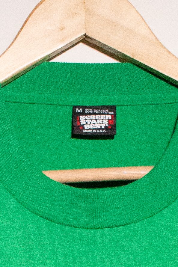 Vintage Season's Greetings Mouse T-Shirt (1990s) - Image 3