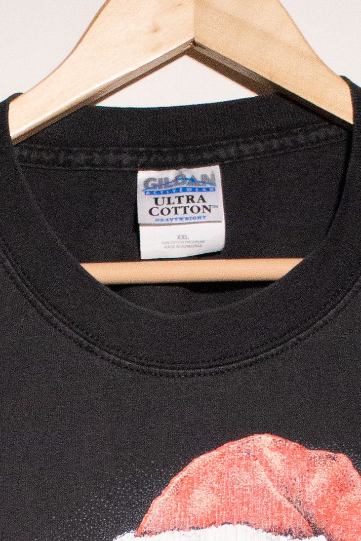 Vintage White Christmas Tigers T-Shirt (2000s) - Image 3